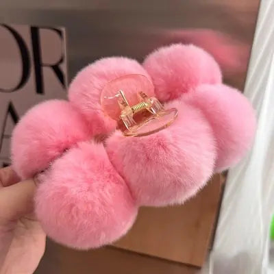 Fluffy Hair Clip