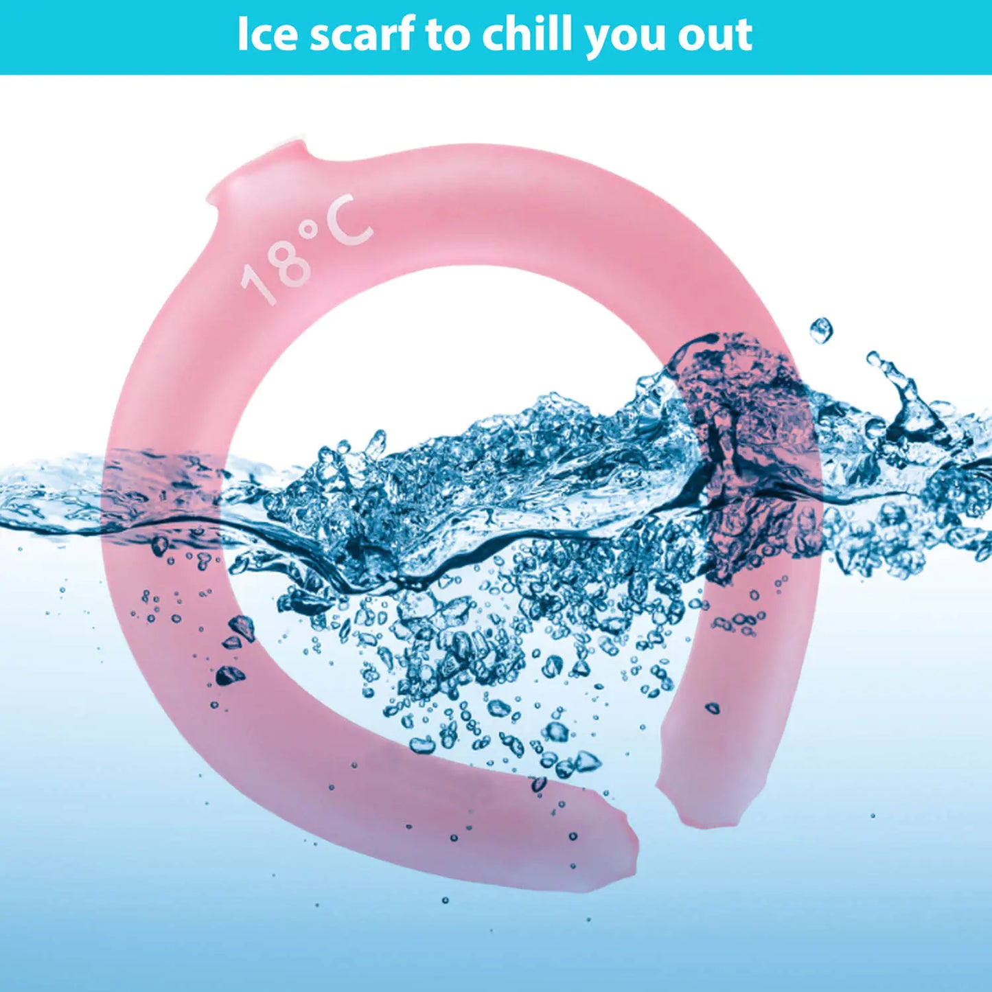 Ice Cooling Tube Neck Wraps