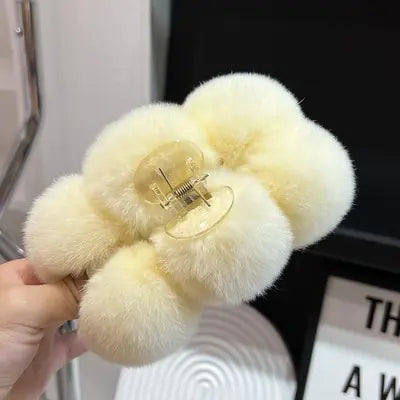 Fluffy Hair Clip