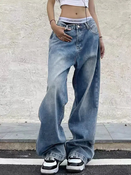 Vintage Wide-leg Jeans